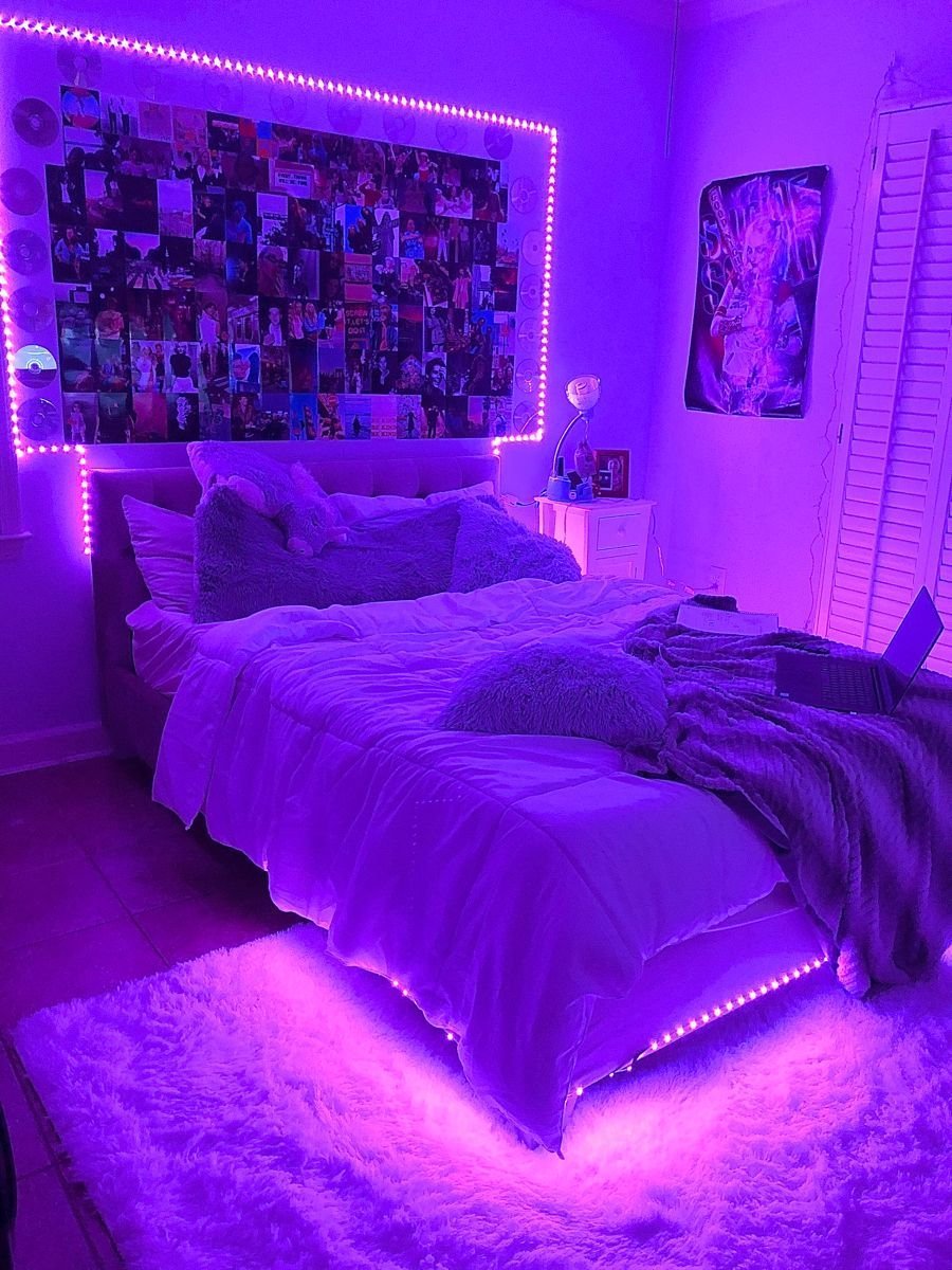 Rgb lights bedroom
