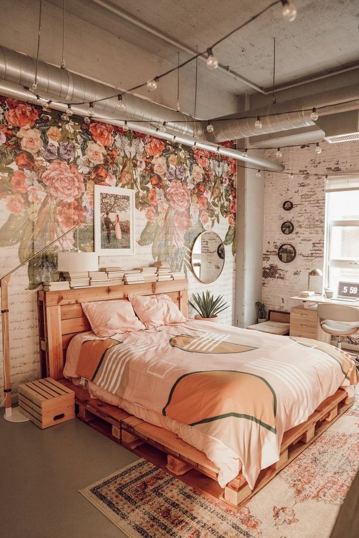 Vintage girl bedroom