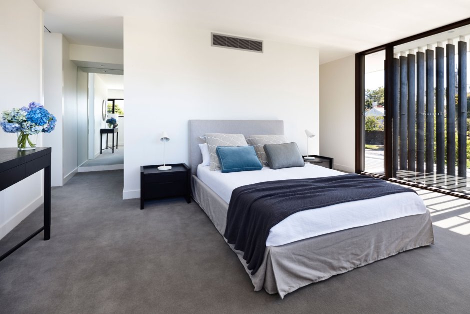 Grey carpet for bedroom