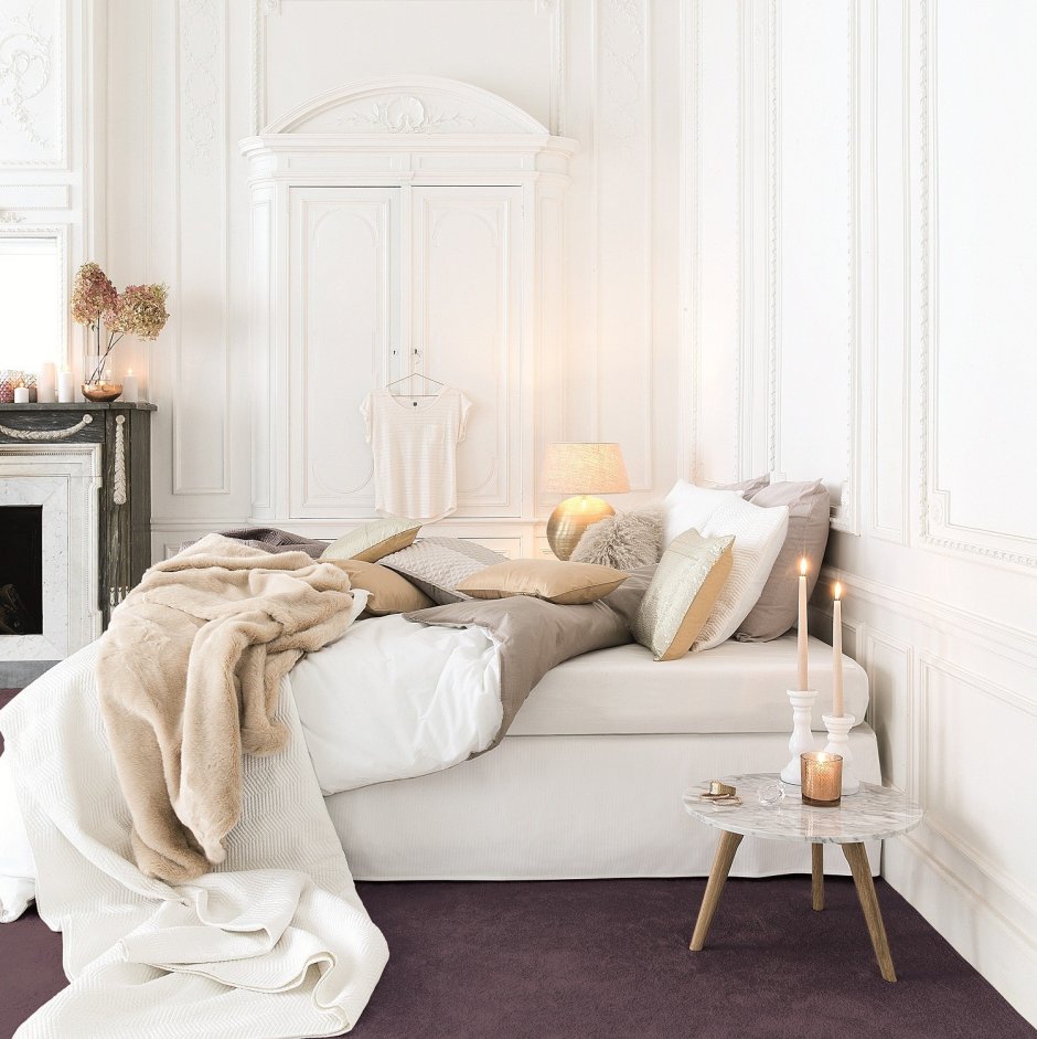 Cozy bedroom carpet