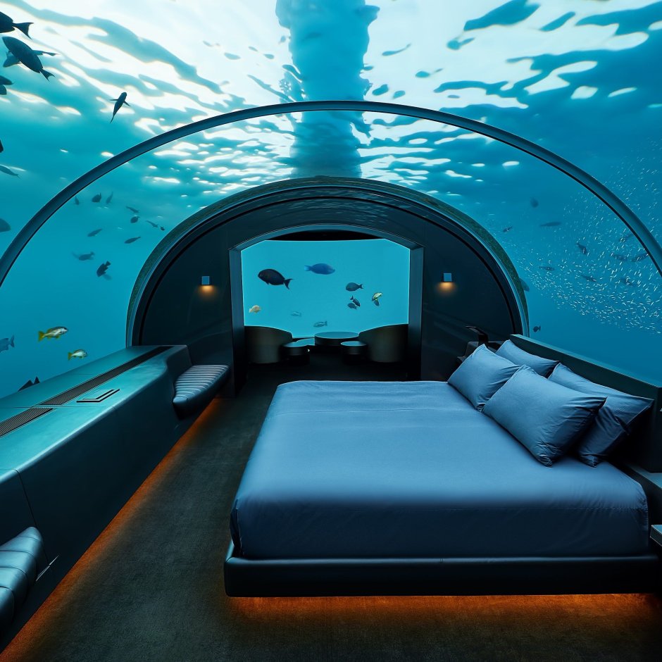 Under water bedroom