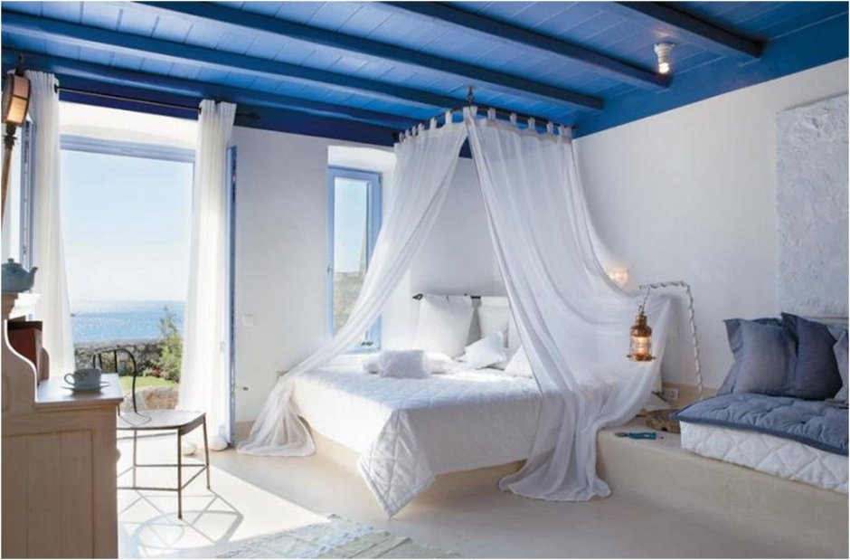 Greek bedroom