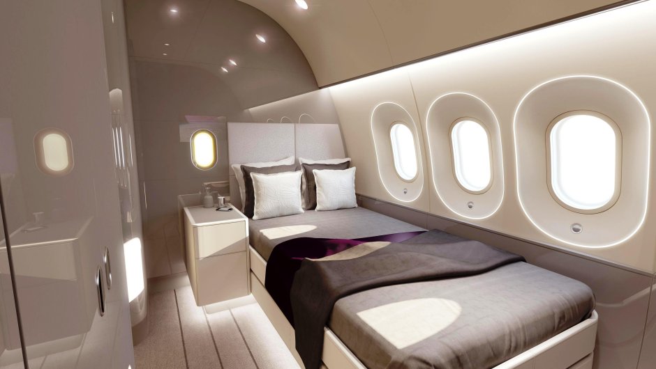 Plane bedroom