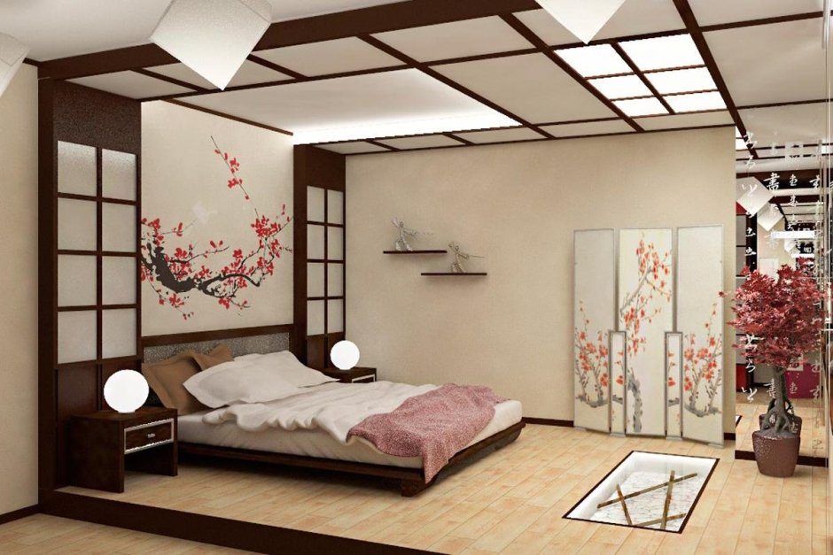 Old japanese bedroom