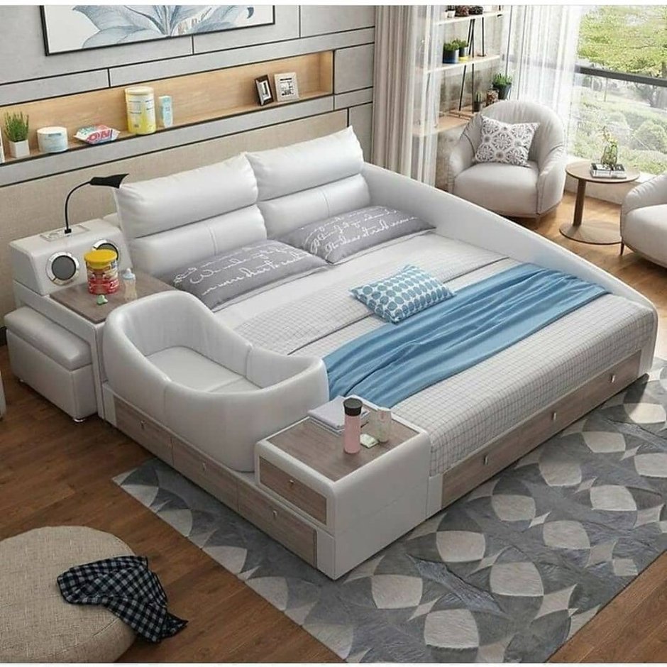 Smart bed for bedroom