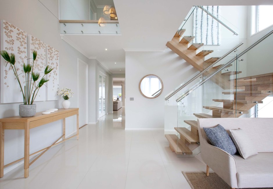 Stairs in bedroom