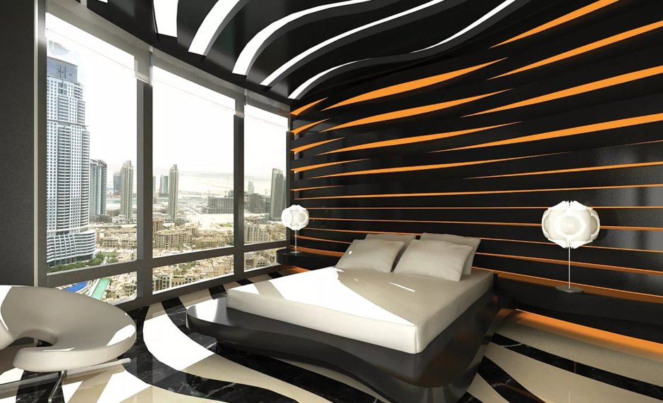 Burj khalifa bedroom