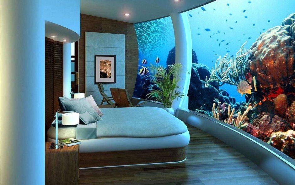 Bedroom aquarium