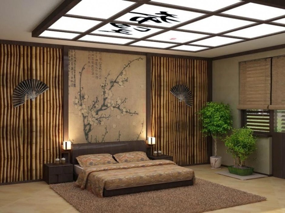 Bedroom in japanese