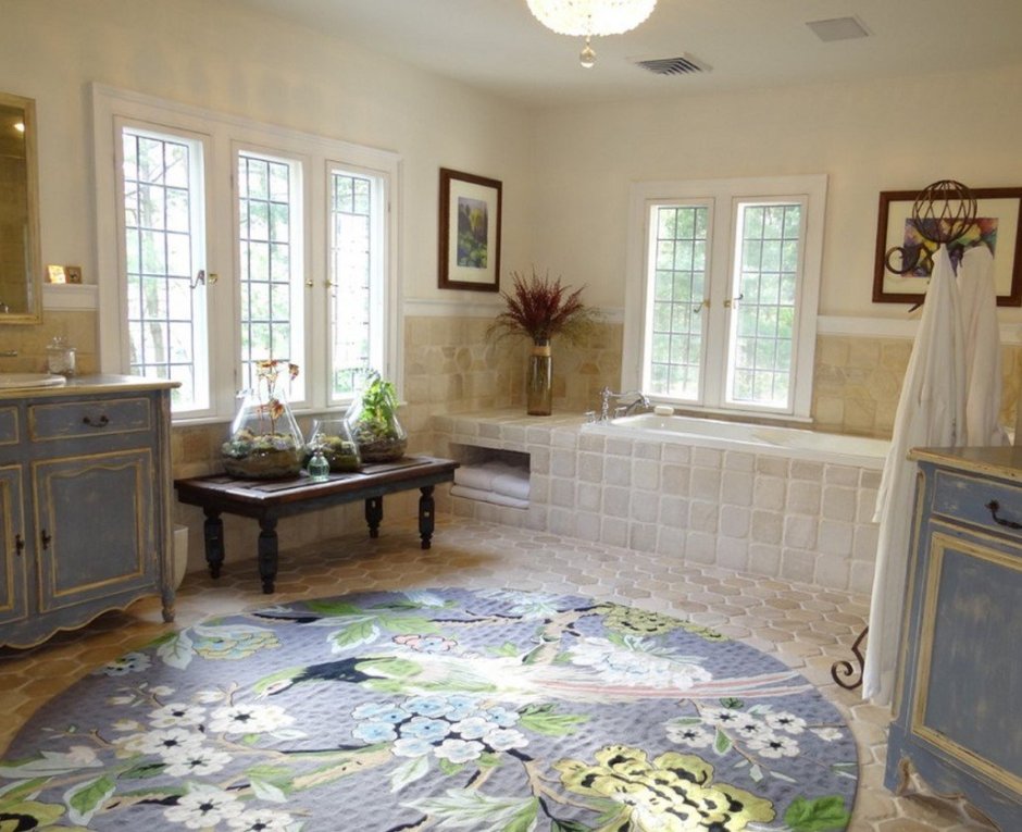 Rugs for large bathrooms