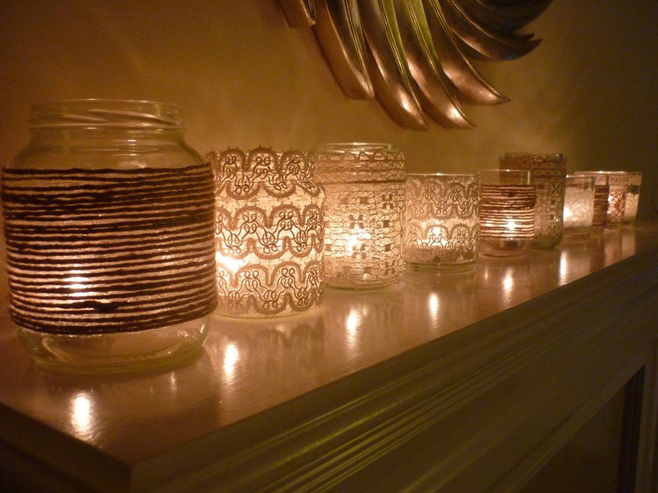 Glass jar decoration ideas