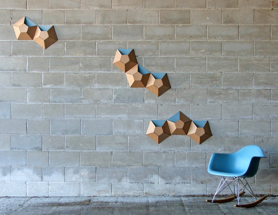 Cardboard wall decoration ideas