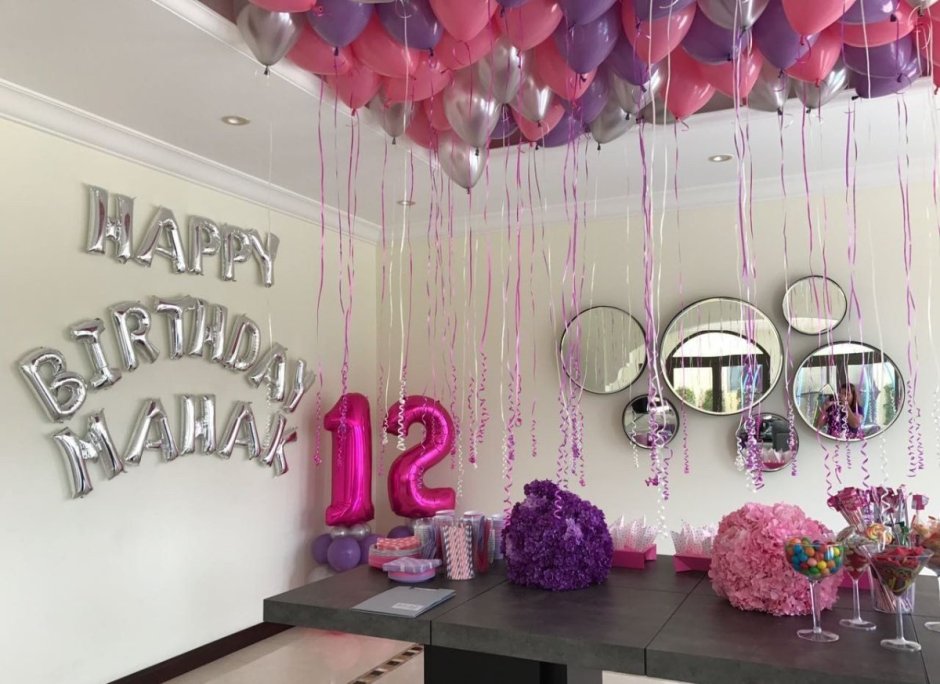 Decorate the room for birthday