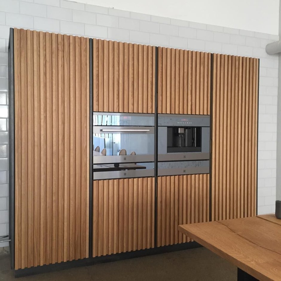 Fridge and oven cabinet