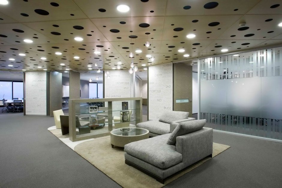 Modern office flooring