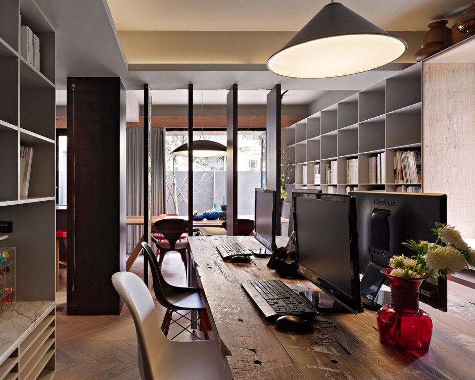 Home office apartment