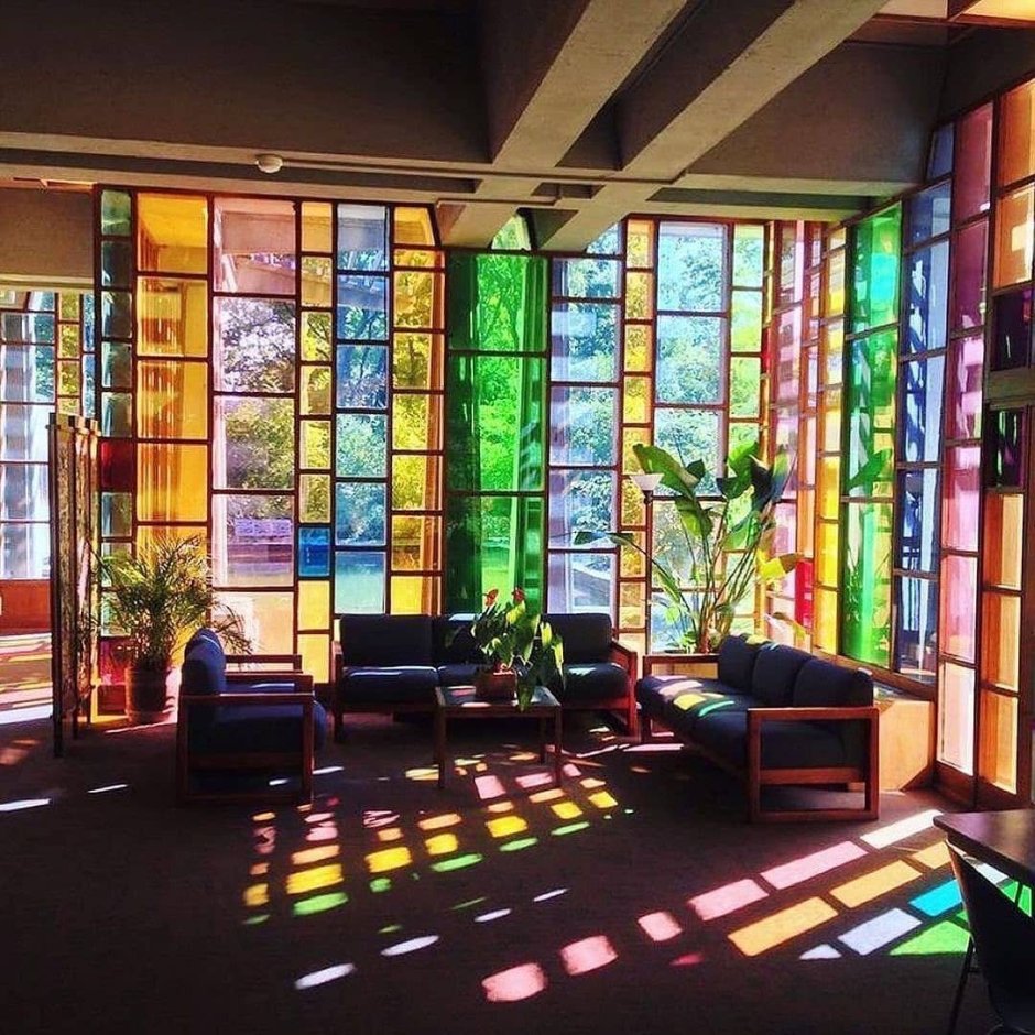 Modern stained glass windows