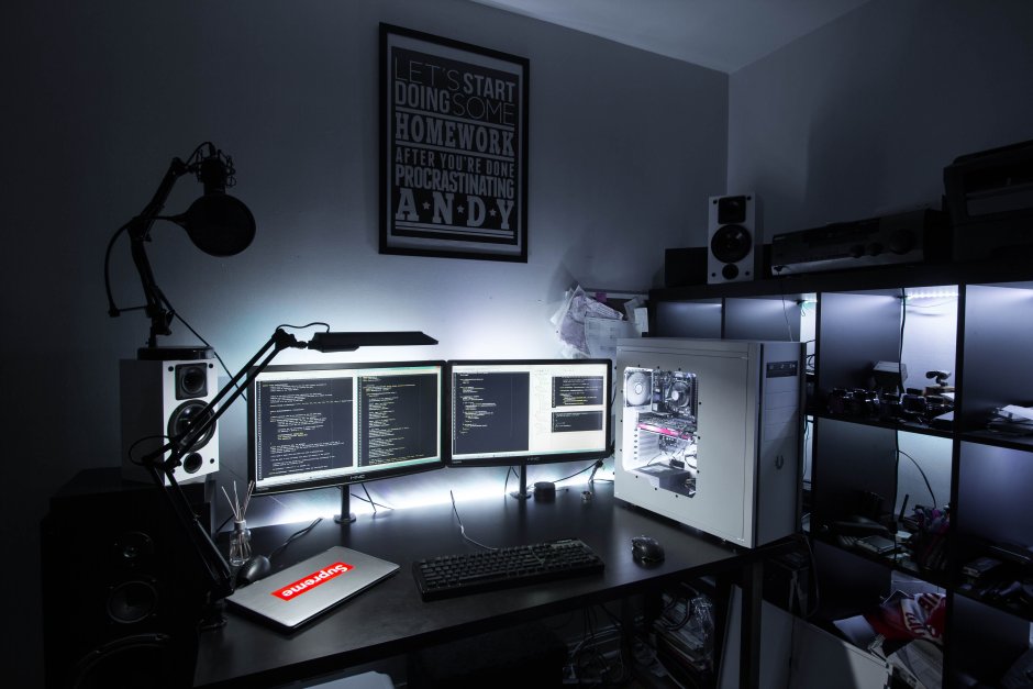 Hacking computer setup
