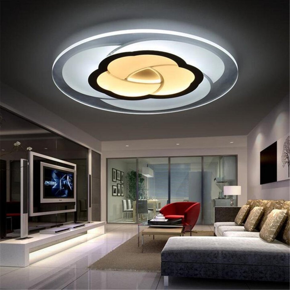 Modern square ceiling lights