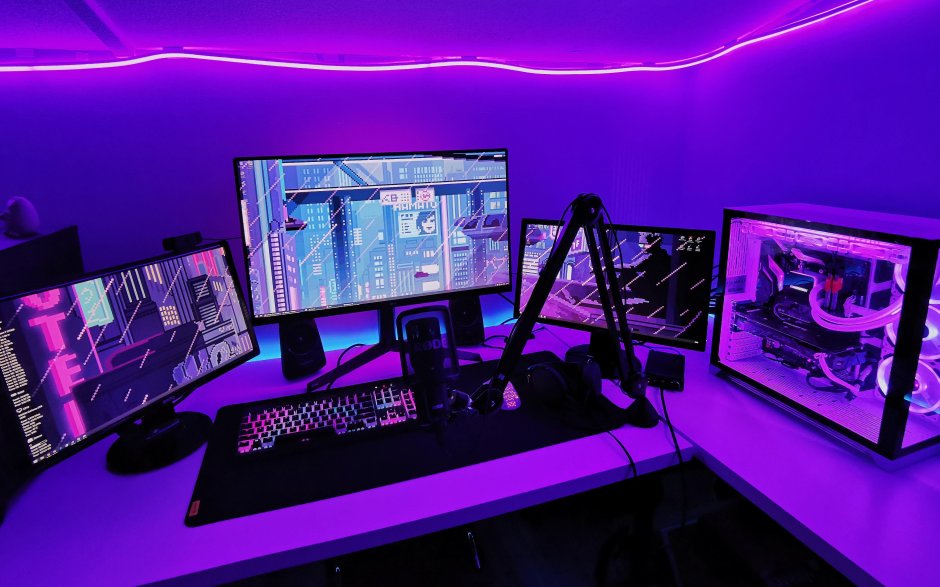 Purple setup