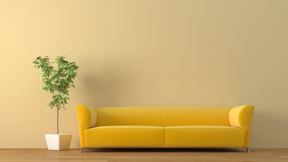 Yellow modern background