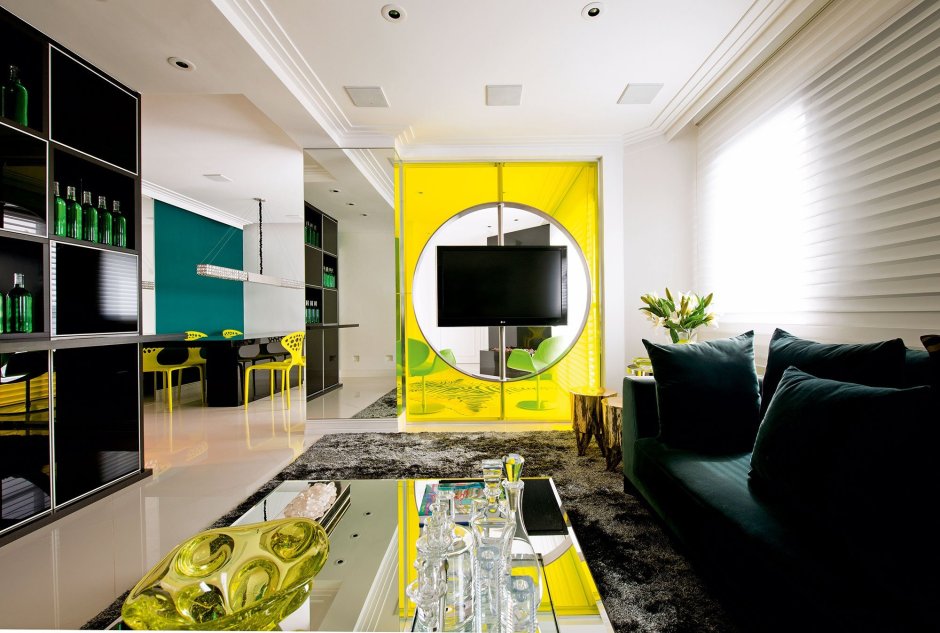 Modern yellow color