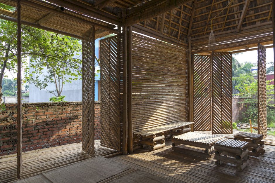 Bamboo style house