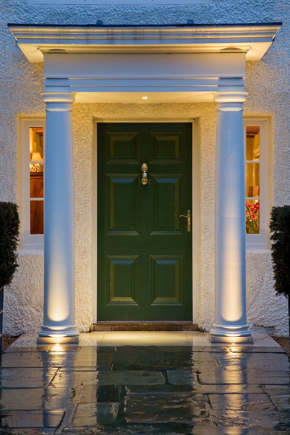 Door entrance lighting