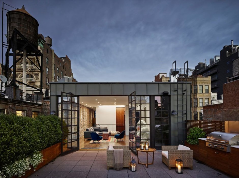 Roof top apartment