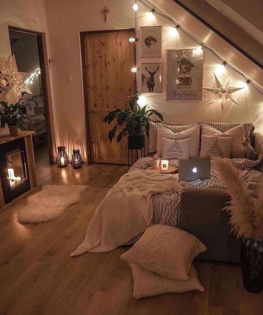 Cute cozy bed