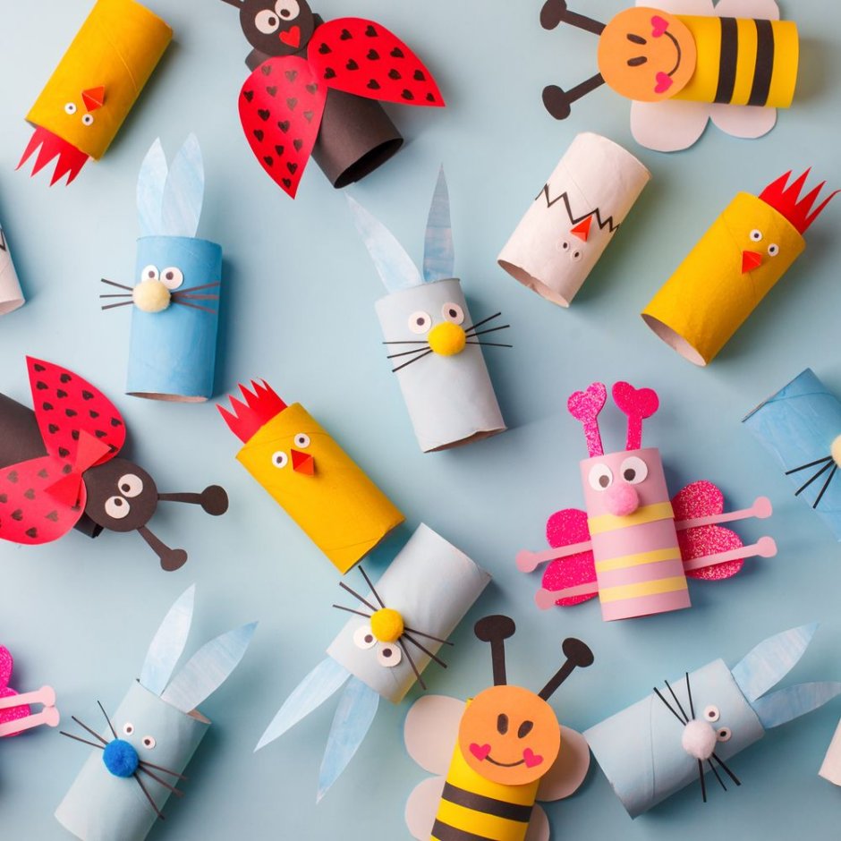 Rolled paper craft ideas