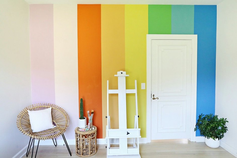 Wall colour pattern
