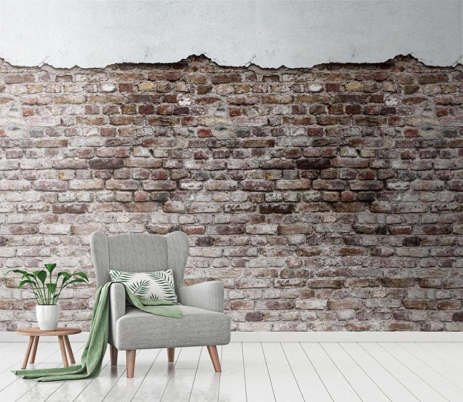 Plaster and brick walls