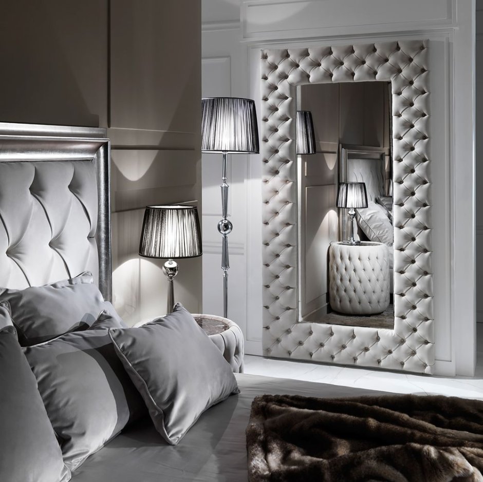 Bedside wall mirrors