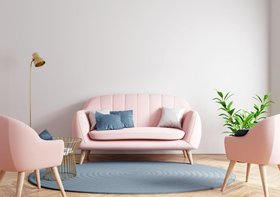 Baby pink colour for wall