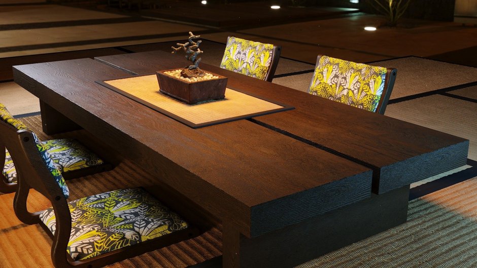Japanese sitting table