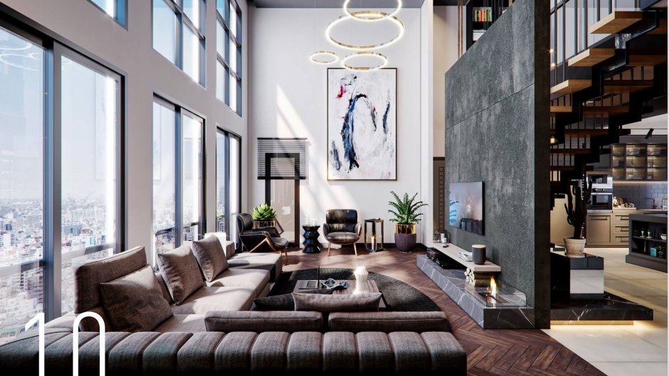 Modern Loft Style Interior