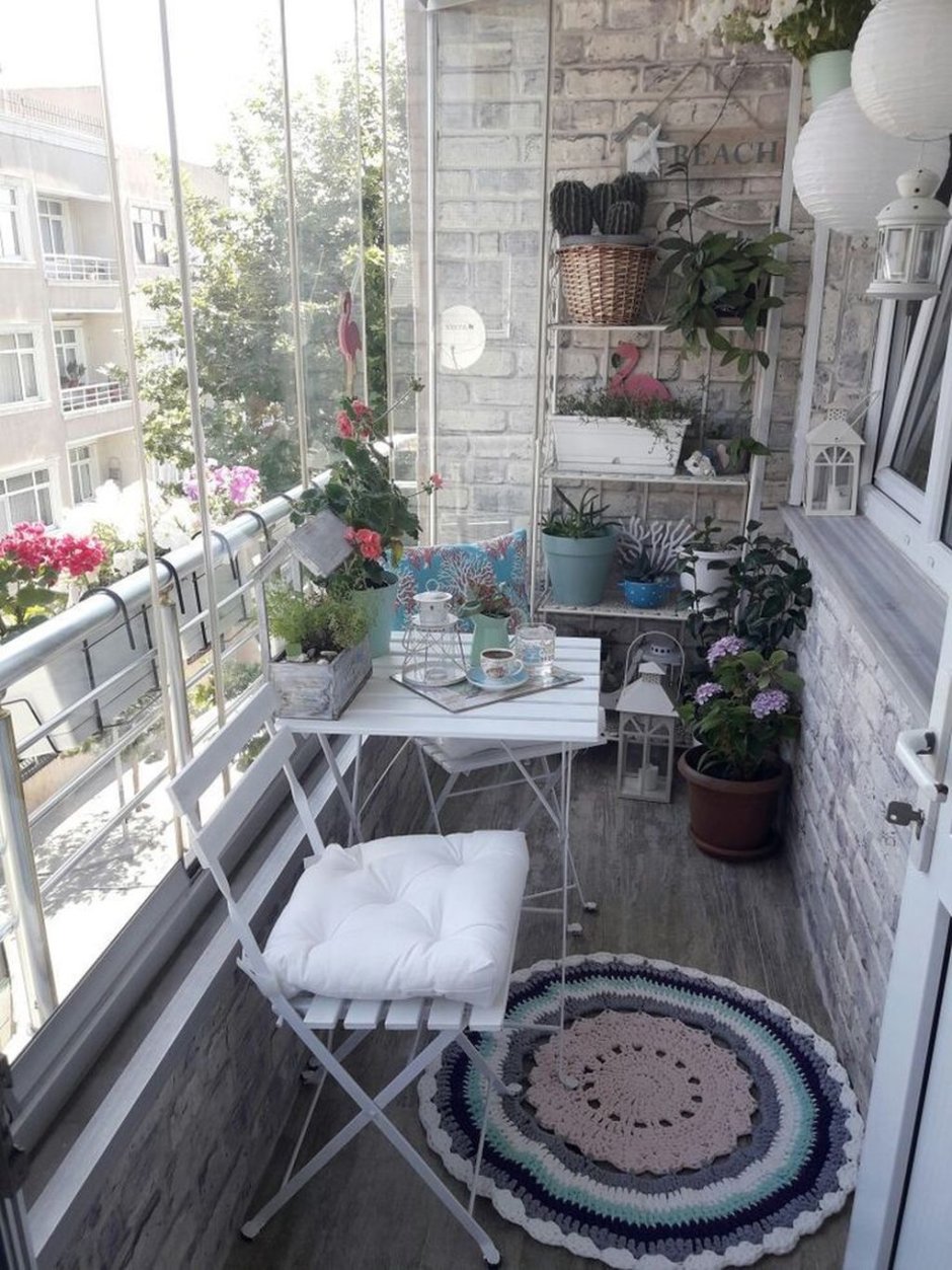 Kitchen on a Small Balcony