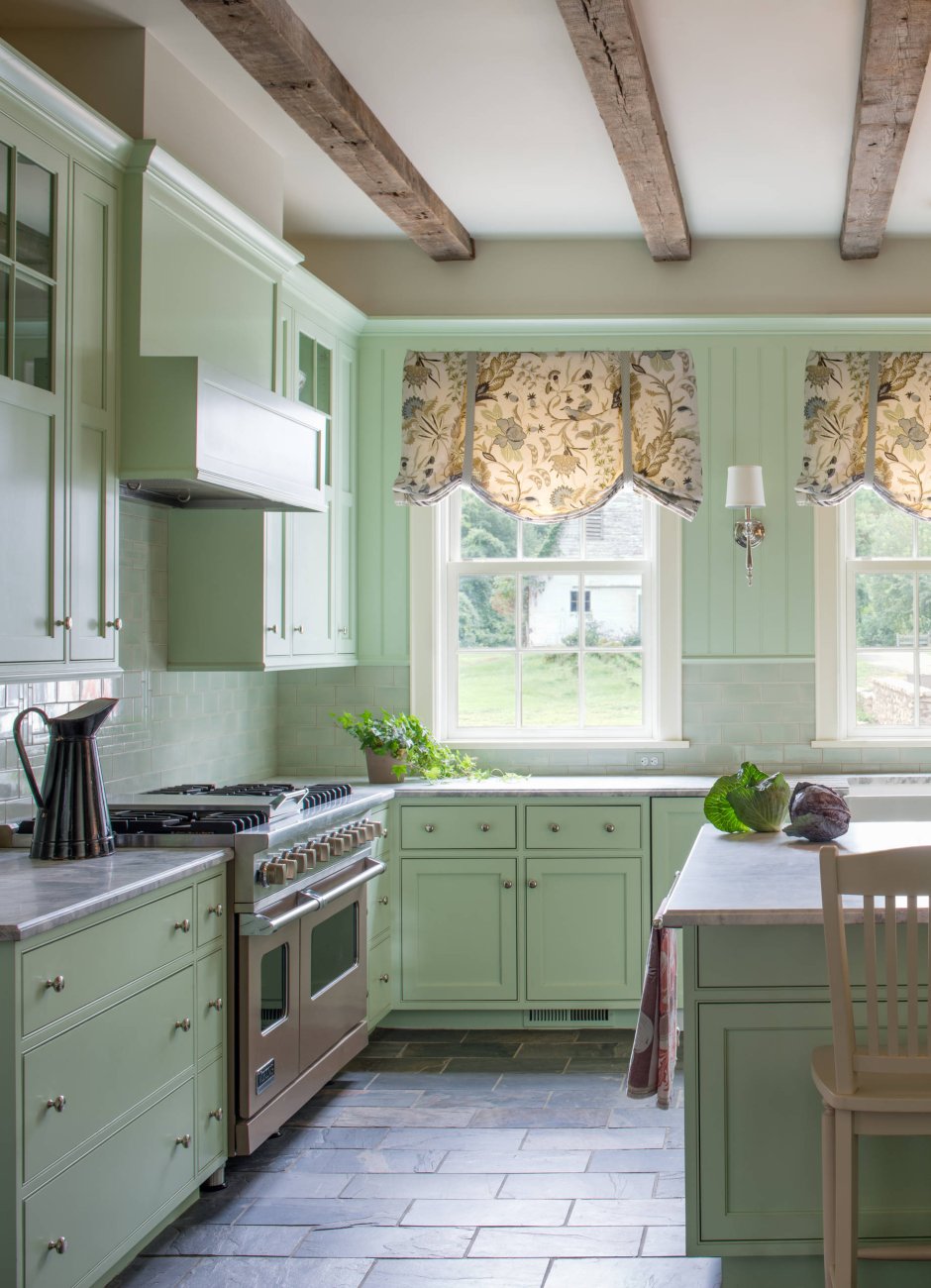 Classic Green Kitchen