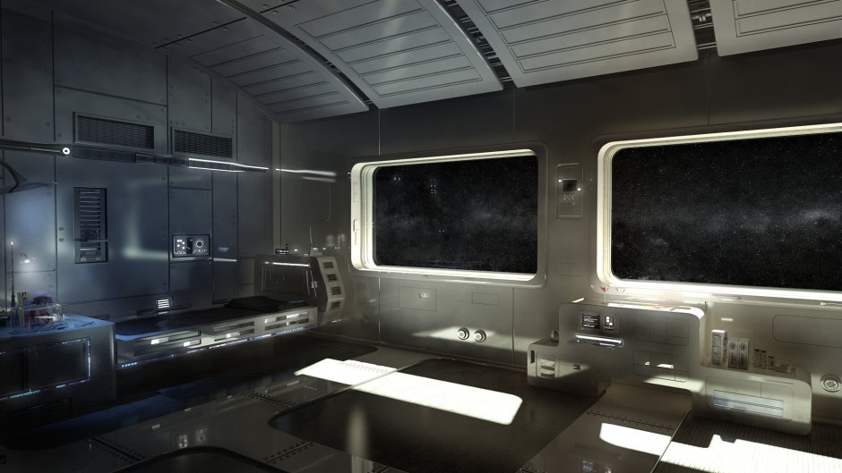 Spaceship Style Interior