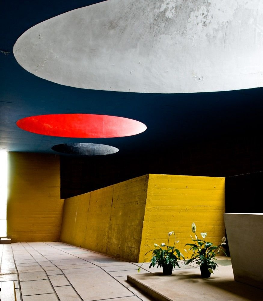 Bright architecture Le Corbusier
