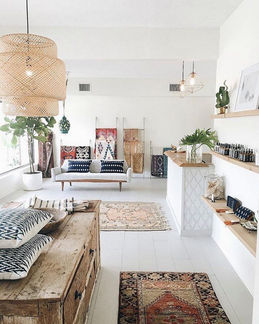 Style Scandy Boho in the interior