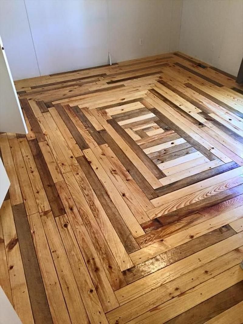 Unusual wooden floors