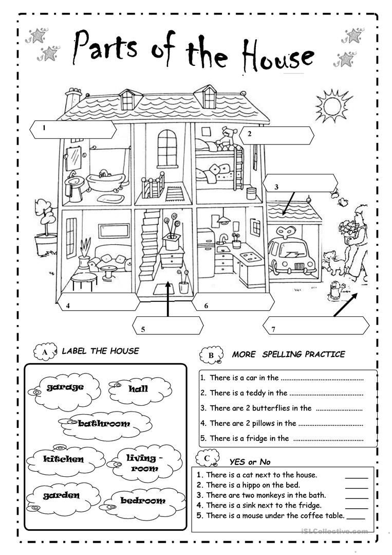 House assignments for children English