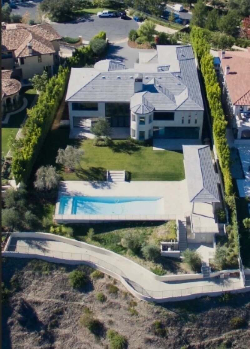Kanye Vesta mansion