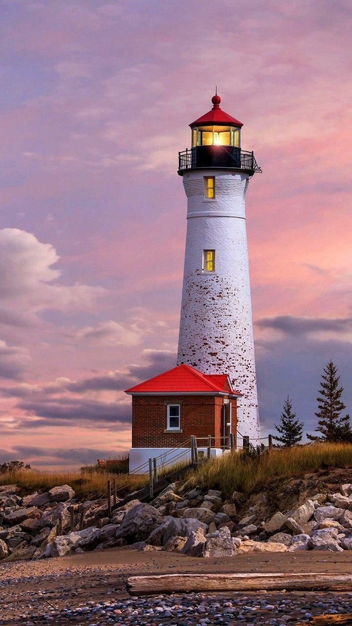 Lighthouse Crisp Point - Michigan