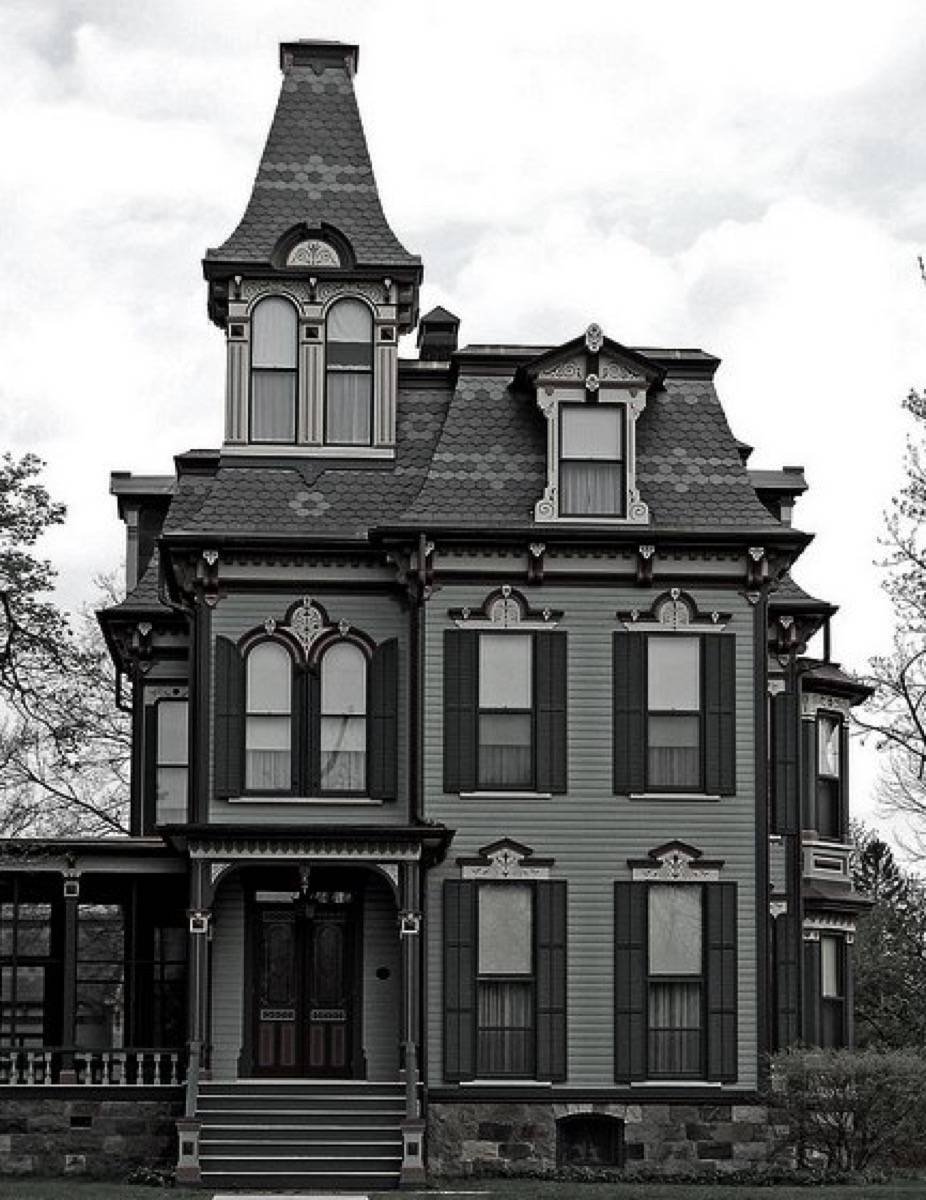 Victorian Gothic mansions
