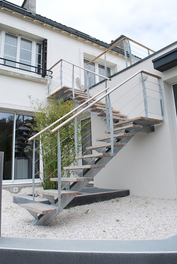 House outside stair
