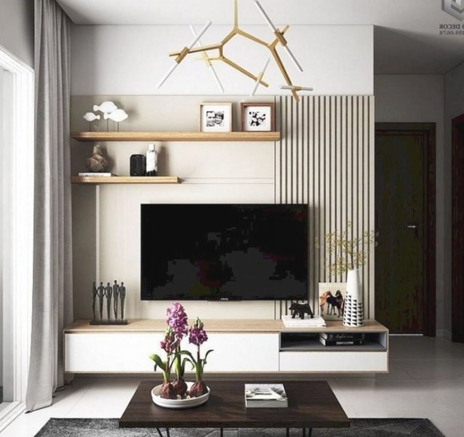 Simple living room interior design