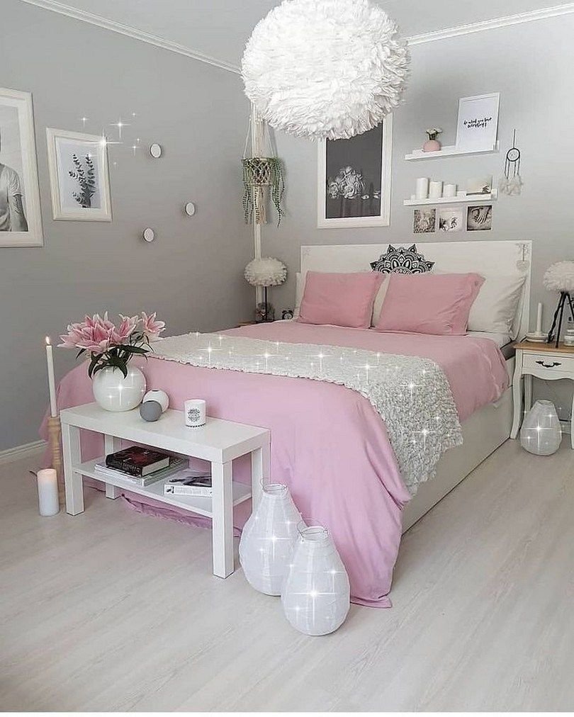 Pink colour for room